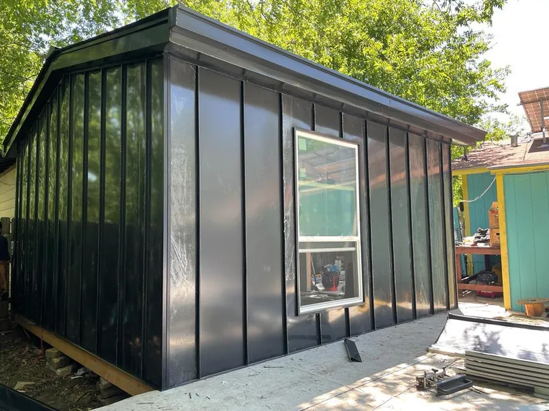 Black standing seam metal wall panels for Roof Inspection in Naugatuck